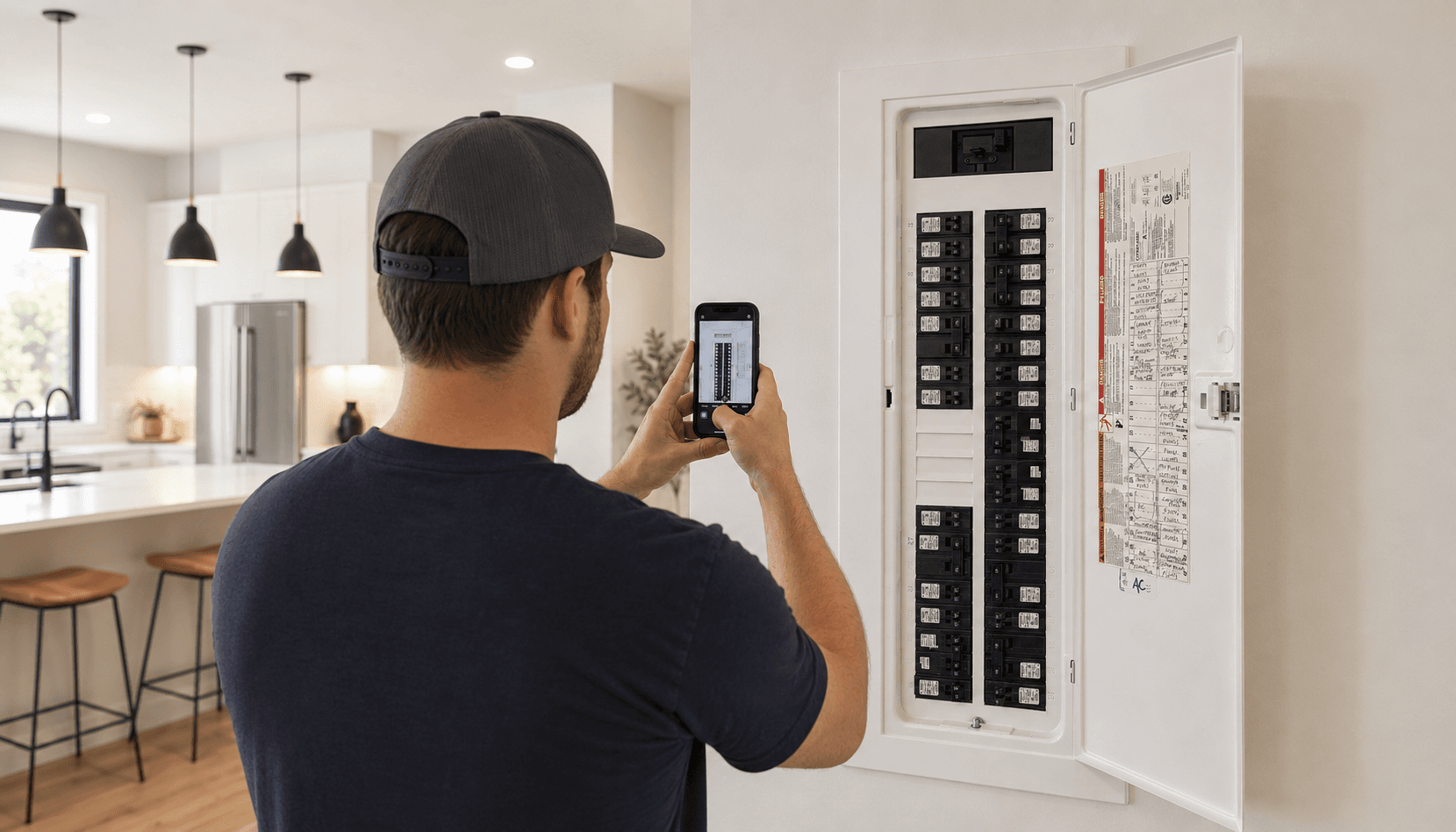 Turn a panel photo into a load calc